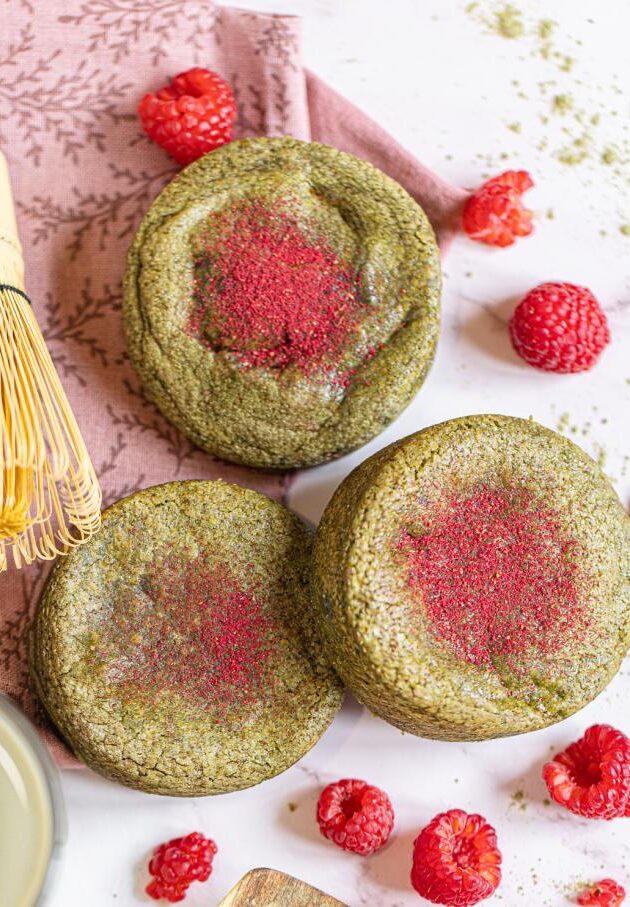 COOKIE MATCHA FRAMBOISE